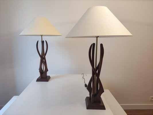 American Table Lamps, 1960s, Set of 2-ILR-1768324