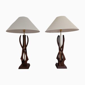 American Table Lamps, 1960s, Set of 2-ILR-1768324