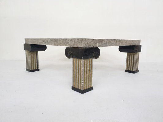 American Tessellated Coffee Table by Maitland Smith, 1980s-ZO-1116134