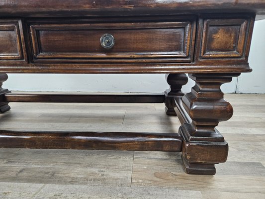 American Walnut Coffee Table with Drawers, 1980-ZUW-2027106