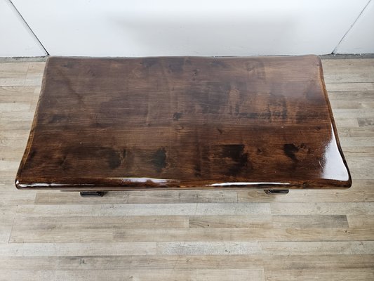 American Walnut Coffee Table with Drawers, 1980-ZUW-2027106