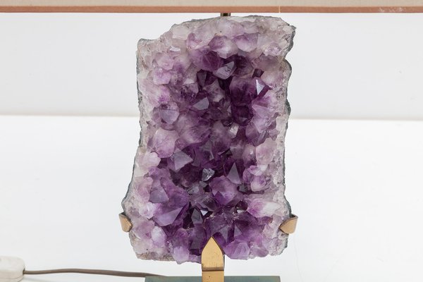 Amethyst Table Lamp by Willy Daro, Belgium, 1970s-KL-1315648