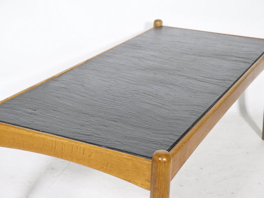 Amiral Coffee Table in Oak with Slate by Eric Merthen, 1960s