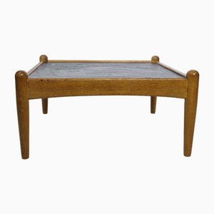 Amiral Coffee Table in Oak with Slate by Eric Merthen, 1960s-LVS-1742346