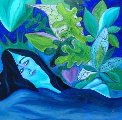 Amor De Agua, The Mother, 2020, Oil on Canvas-ZHZ-1753602