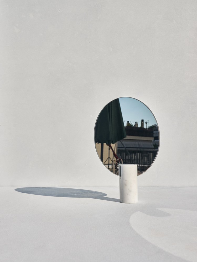 Amphikleia Marble Mirror Special Edition by Faye Tsakalides