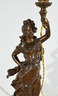 Amphitrite Lamp by Charles-Octave Lévy, Late 19th century-RVK-1764604