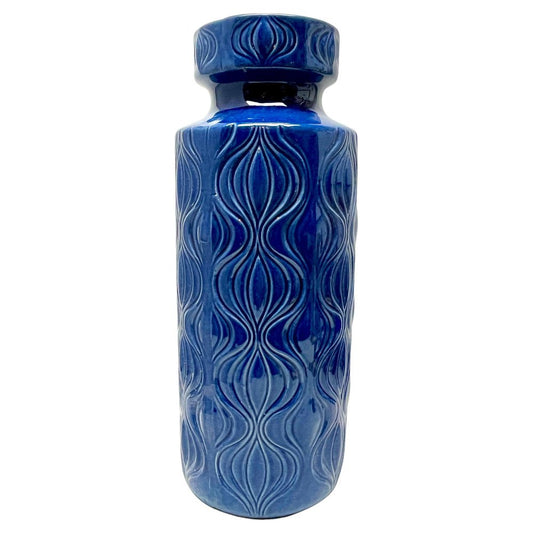 Amsterdam Blue Model 285-40 Floor Vase from Scheurich, 1968