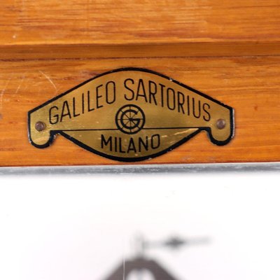 Analogue Scale in Teca by Galileo Sartorius, Milan-VMM-2039202