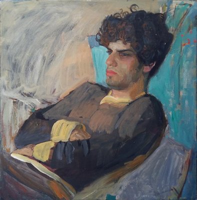 Anastasia Kurakina, Francesco, Oil on Canvas, 2015-ZCI-1769987