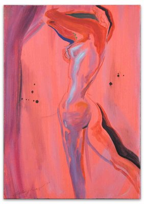 Anastasia Kurakina, Nude of Woman, Oil on Cardboard, 2018-ZCI-1168662