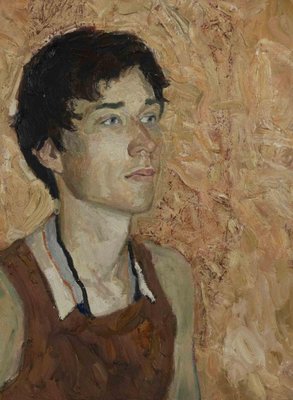 Anastasia Kurakina, Portrait of a Boy, Oil on Canvas, 2010s-ZCI-1770175