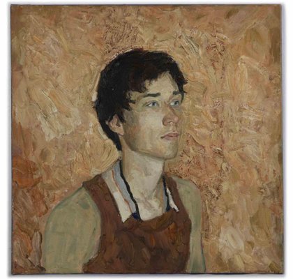 Anastasia Kurakina, Portrait of a Boy, Oil Painting, 2010s-ZCI-1182946