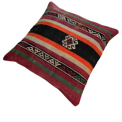 Anatolian Hand Woven Kilim Cushion Cover-AIV-1088397