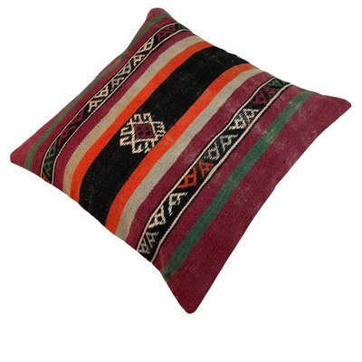 Anatolian Hand Woven Kilim Cushion Cover-AIV-1088397