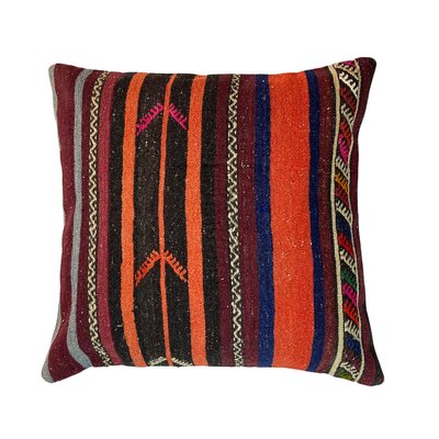 Anatolian Handwoven Kilim Cushion Cover-AIV-1108389