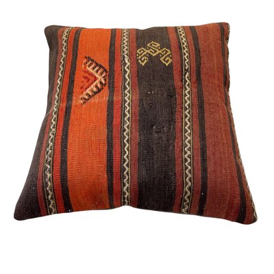 Anatolian Handwoven Kilim Cushion Cover-AIV-1107977