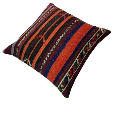 Anatolian Handwoven Kilim Cushion Cover-AIV-1108389