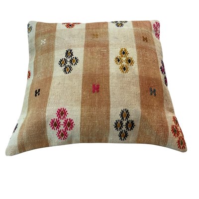 Anatolian Handwoven Kilim Cushion Cover-AIV-1108361