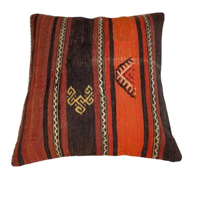 Anatolian Handwoven Kilim Cushion Cover-AIV-1107977