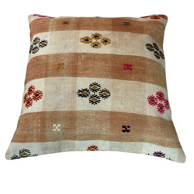 Anatolian Handwoven Kilim Cushion Cover-AIV-1108361