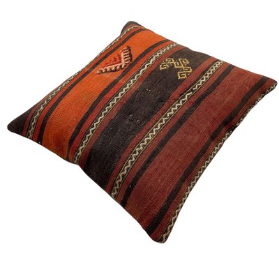 Anatolian Handwoven Kilim Cushion Cover-AIV-1107977