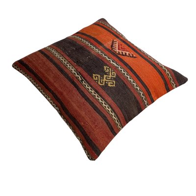 Anatolian Handwoven Kilim Cushion Cover-AIV-1107977