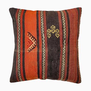 Anatolian Handwoven Kilim Cushion Cover-AIV-1107977