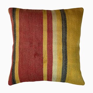 Anatolian Handwoven Kilim Cushion Cover-AIV-1108382