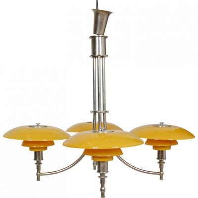 Anchor Crown Chandelier by Poul Henningsen, 1930s-MTD-2028741