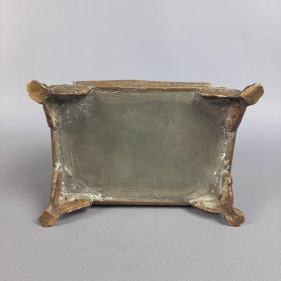 Ancient Bronze Box Casket by Bruno Ronzetti, 1890s-PWG-2034504