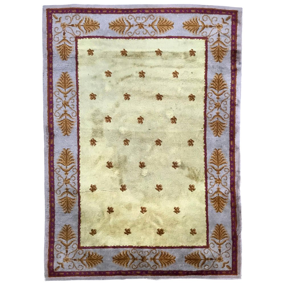 Ancient French Savonnerie Rug, 1890s