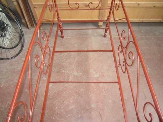 Ancient Wrought Iron Cot-CDG-1297454