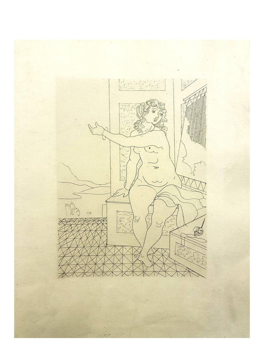 André Derain - Ovid's Heroides - Original Etching 1938