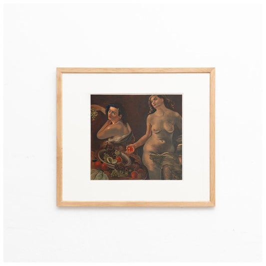 André Derain, Two Nude Women and Still Lifeless Nature, 1970s, Lithograph, Framed