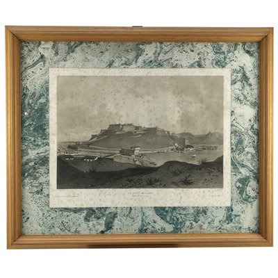 André Durand, Views of the Island of Elba, 1862, Lithographs, Set of 4-TBU-2024764