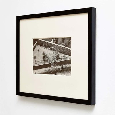 Andre Kertesz, Snow Scene, 20th Century, Photograph, Framed-WM-1310569