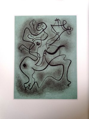 André Masson, Centaur, Lithograph, 1981-NRC-1448989