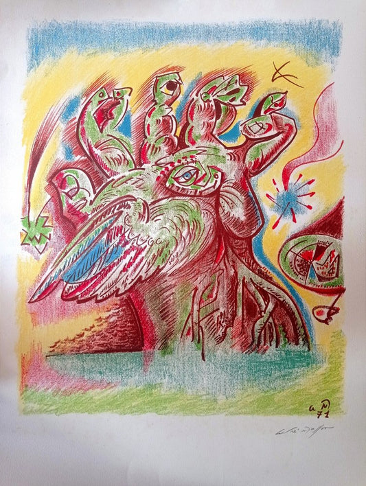 André Masson, The Fertile Hand, 1971, Hand-Signed Lithograph