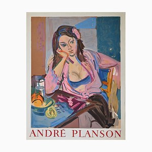 Andre Planson, Woman, Vintage Offset Print, 1960-ZCI-874816