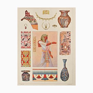 Andrea Mestica, Decorative Motifs: Egyptian Styles, Chromolithograph-ZCI-1760425