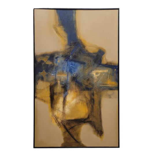 Andrés Mende, Azul I, 2019, Oil on Canvas