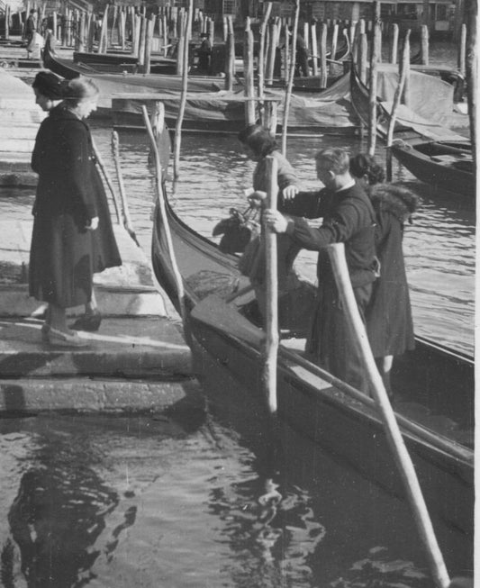 Andres, Venice: Canale Grande with Rialto Bridge, 1955, Silver Gelatin Print