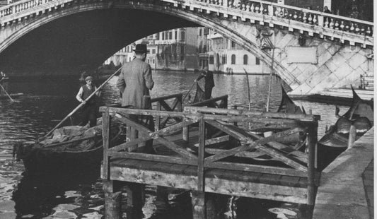 Andres, Venice: Canale Grande with Rialto Bridge, 1955, Silver Gelatin Print