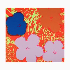 Andy Warhol, Flowers, 20th Century, Silkscreen-MTD-1399997