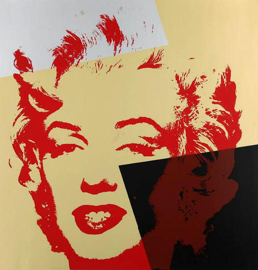 Andy Warhol, Golden Marilyn, 20th Century, Color Silkscreen