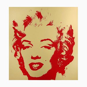 Andy Warhol, Golden Marilyn, 20th Century, Color Silkscreen-MTD-1399989