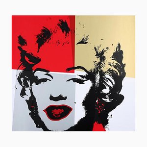 Andy Warhol, Golden Marilyn, 20th Century, Color Silkscreen-MTD-1399988