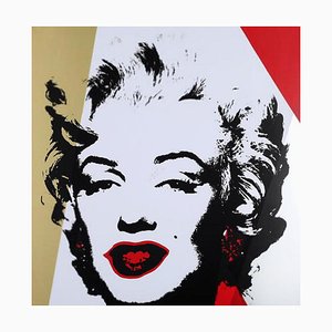 Andy Warhol, Golden Marilyn, 20th Century, Color Silkscreen-MTD-1399986