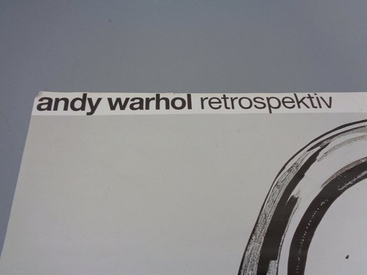 Andy Warhol Retrospective Poster, Hamburg, 1993-RDW-1223429